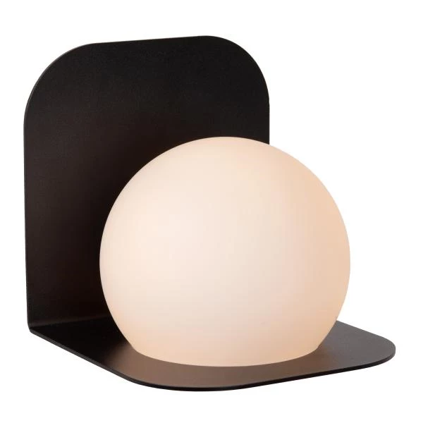 Lucide DAVY - Wandleuchte Badezimmer - 1xG9 - IP44 - Schwarz - detail 1